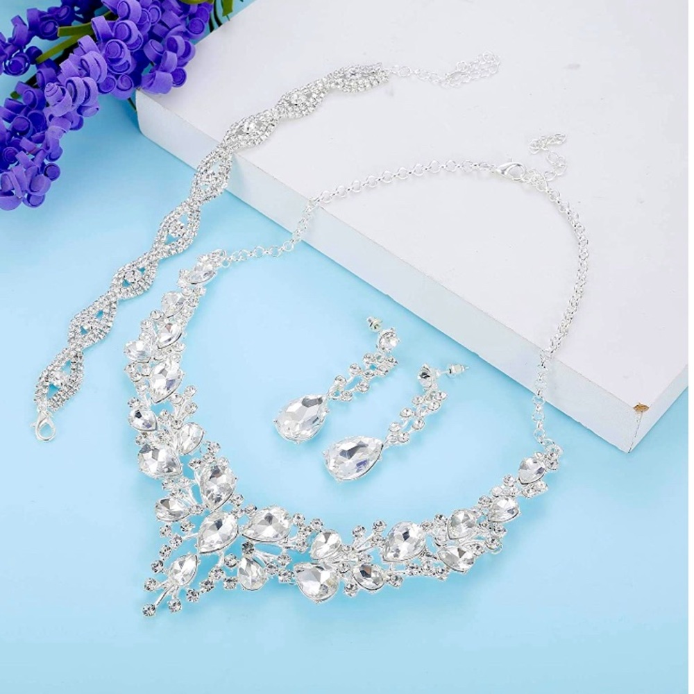 Crustal Rhinestone jewelry set